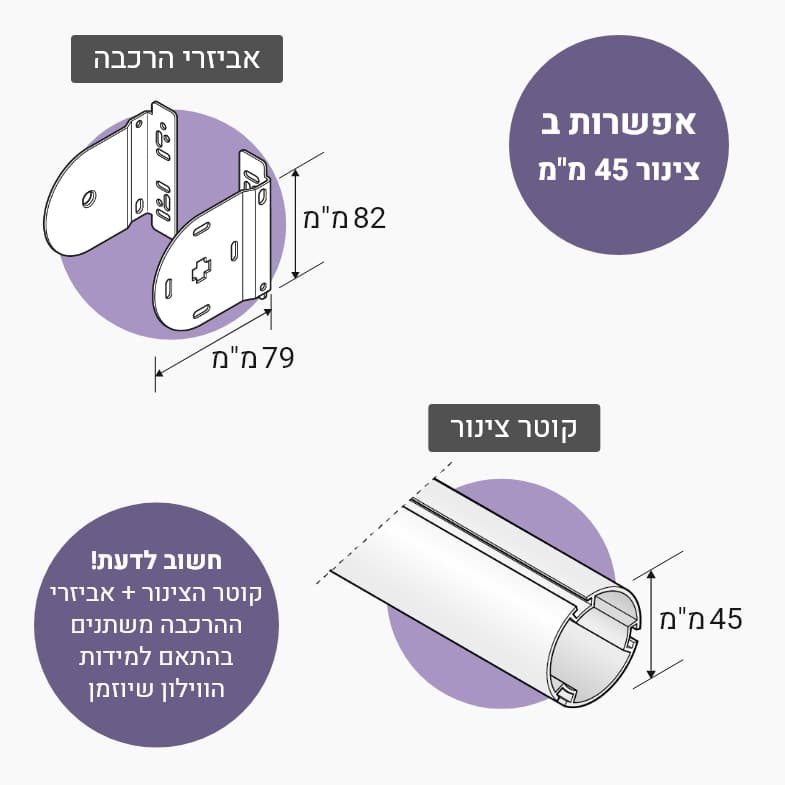 אפשרות ב צינור 45